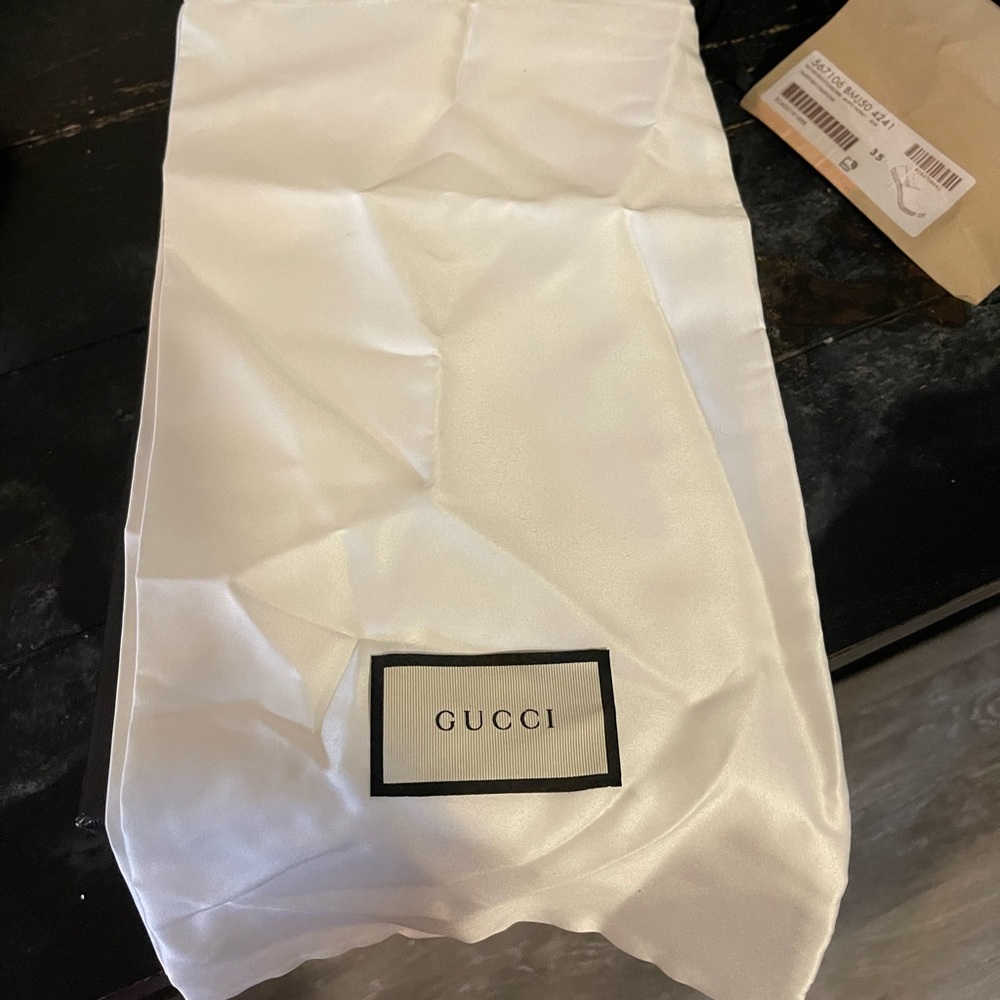 Gucci GG leather Espadrille